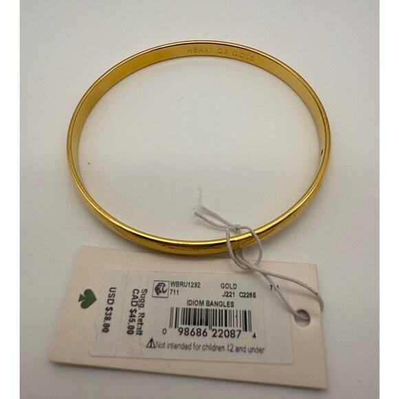 Kate Spade New York 3 Pc BUNDLE Disco Pansy Earrings/Necklace ❤️ of Gold Bangle! - Picture 6 of 14